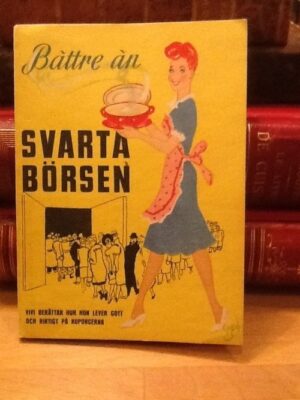 Vivi Täckholm berättar och presenterar recept som passar för ransoneringstidens begränsningar i hushållet