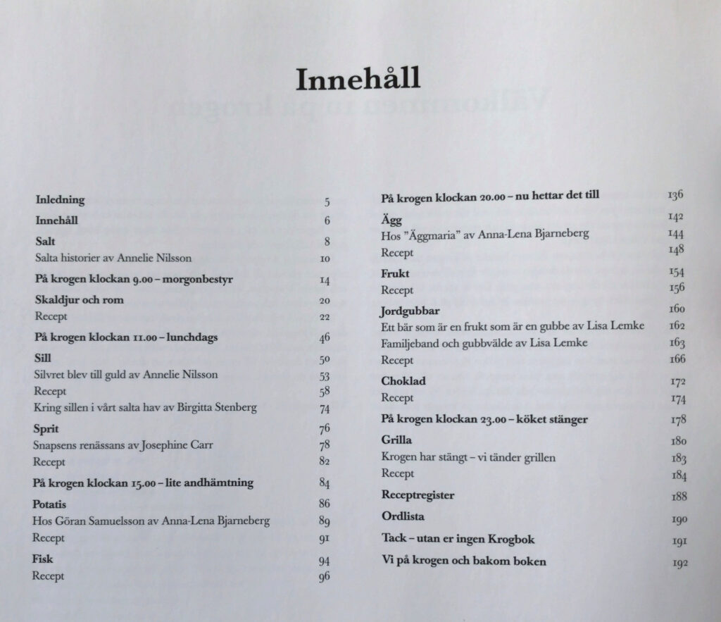 Innehåll