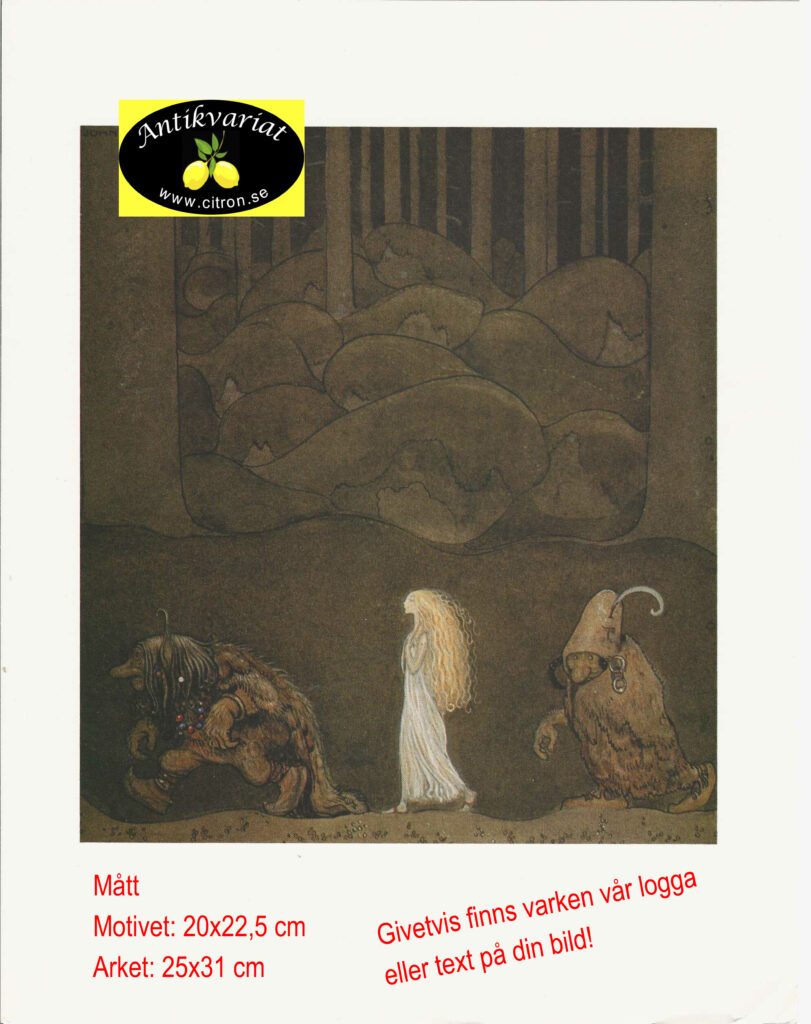 Prinsessan och trollen (1913) John Bauer